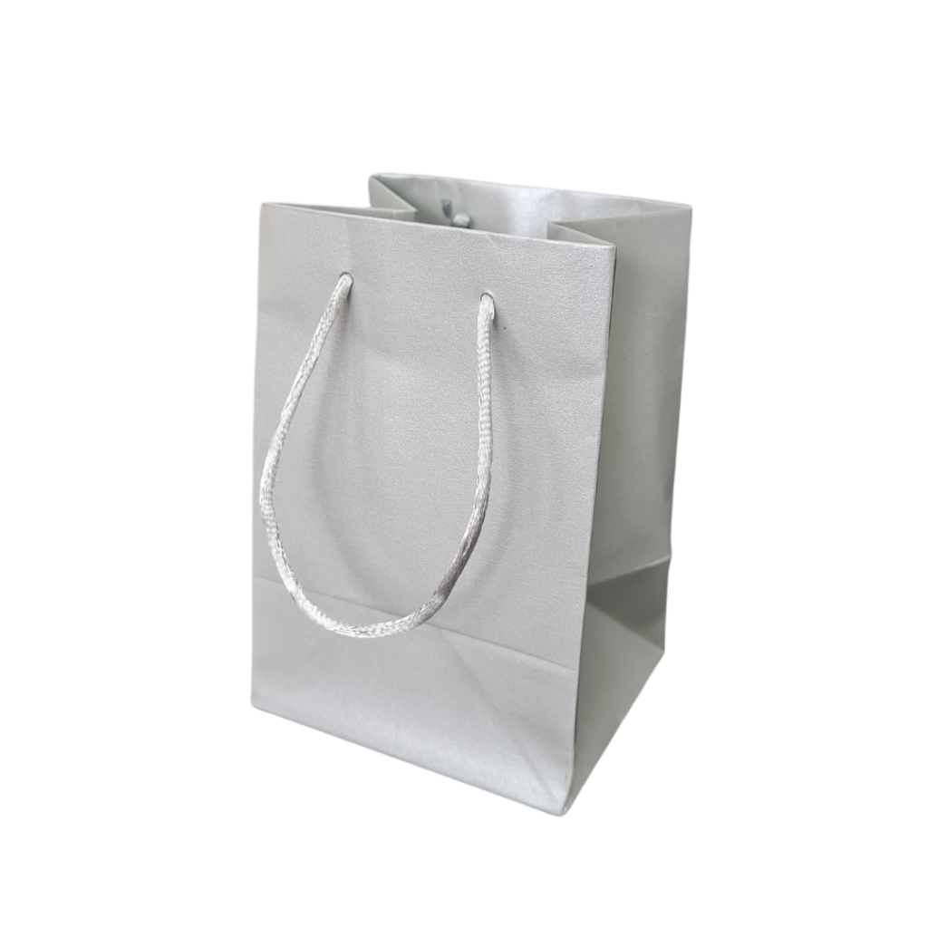 Silver Small Carry Bag 120 x 80mm Shonrei