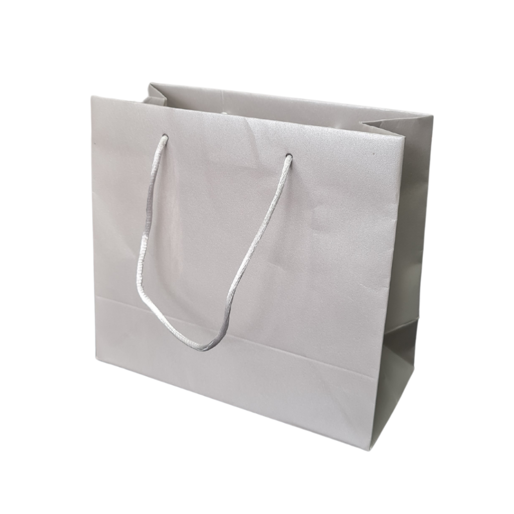 Silver Medium Carry Bag 140 x 127mm Shonrei