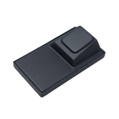 Black Leatherette Wave Display Series 2-Cavity Tray for Pendant/Earring Inserts 95 x 165mm - Image 2