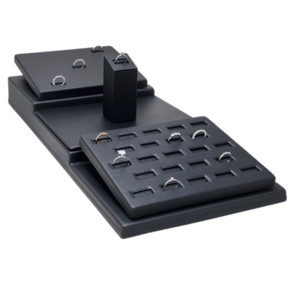 Black Leatherette Wave Display Series Pad Converter for Freeform Display 230 x 170mm - Image 7