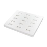 White Wave Display Series Insert for 15 rings 205 x 165mm