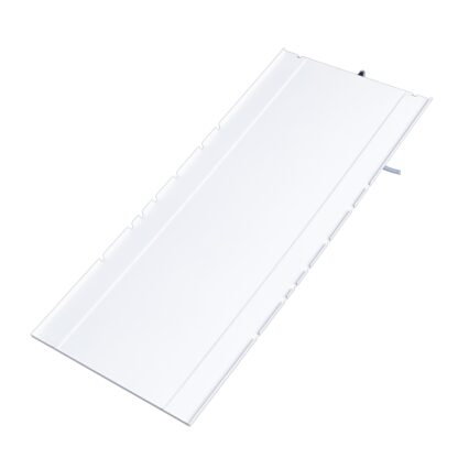 White Leatherette Chain Tray with Two Chain Covers 300 x 240mm - Image 4