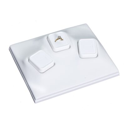 Black Leatherette Contoured Tray for 3 x #150H Insert 200 x 240mm - Image 5