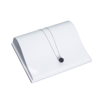 Black Leatherette Contoured Slope Tray 200 x 240mm - Image 5