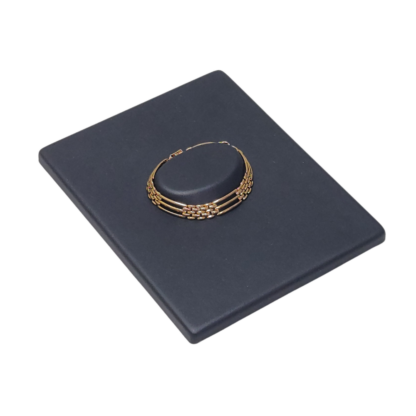 Black Leatherette VT Range Insert  for Displaying a Single Bracelet 140 x 180mm