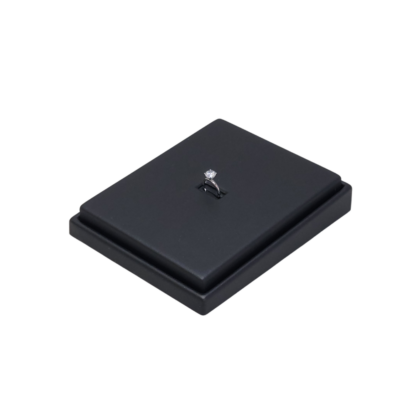 Black Leatherette VT Range Low Plinth (Holds 1 VT 140 x 180mm Insert ) 200 x 155 x 25mm