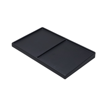 Black Leatherette VT Range Low Plinth Module 310 x 200 x 25mm - Image 2