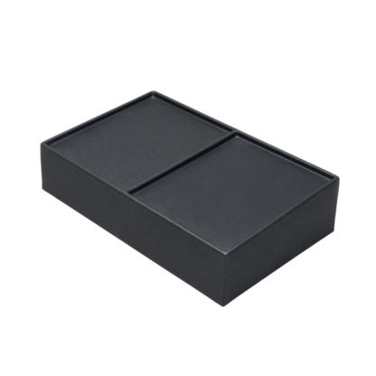 Black Leatherette VT Range High Plinth Module 310 x 200 x 75mm - Image 2