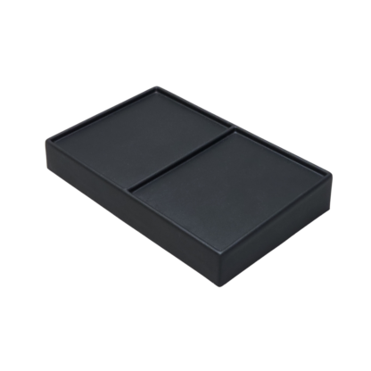 Black Leatherette VT Range Medium Plinth Module 310 x 200 x 50mm - Image 2