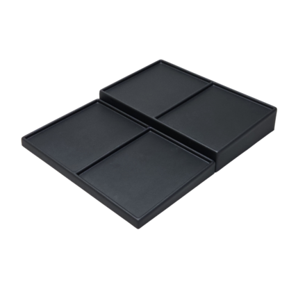 Black Leatherette VT Range Low Plinth Module 310 x 200 x 25mm - Image 3