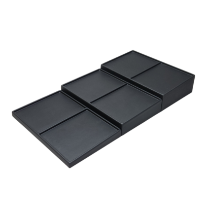 Black Leatherette VT Range Medium Plinth Module 310 x 200 x 50mm - Image 4