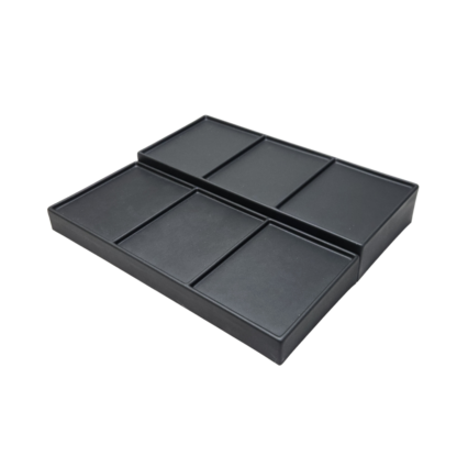 Black Leatherette VT Range High Plinth Module 470 x 200 x 75mm - Image 3