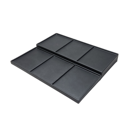 Black Leatherette VT Range Low Plinth Module 470 x 200 x 25mm - Image 5