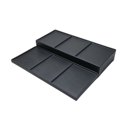 Black Leatherette VT Range Low Plinth Module 470 x 200 x 25mm - Image 6