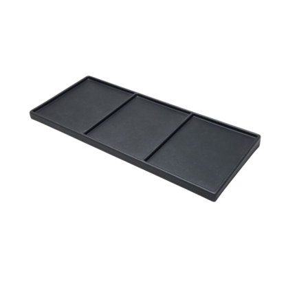 Black Leatherette VT Range Low Plinth Module 470 x 200 x 25mm - Image 2