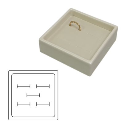 Pod System insert Tray 100 x 100mm for 5 rings