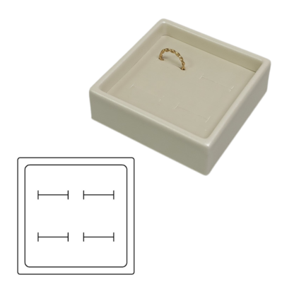 Pod System insert Tray 100 x 100mm for 4 rings