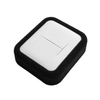 Dark Grey/White Single Ring Insert for Supersuede 'E' Tray, 55 x 48mm