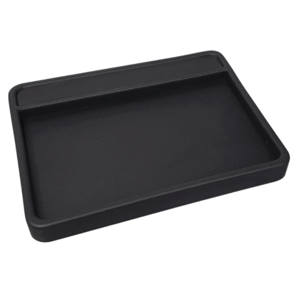 Black Leatherette Serving Tray 257 x 198 x 25mm