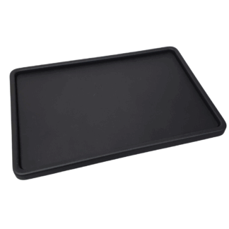 Black Leatherette Serving Tray 350 x 240 x 17mm