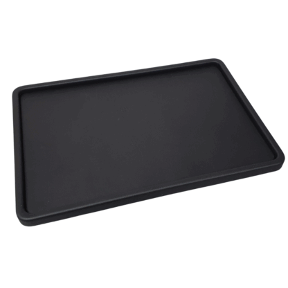 Black Leatherette Serving Tray 350 x 240 x 17mm